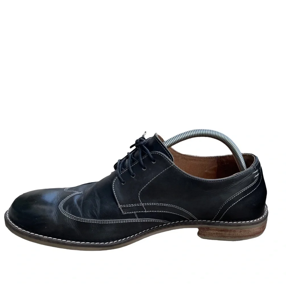 Nunn Bush‎ Black Leather Oxford Shoes Size: 13M